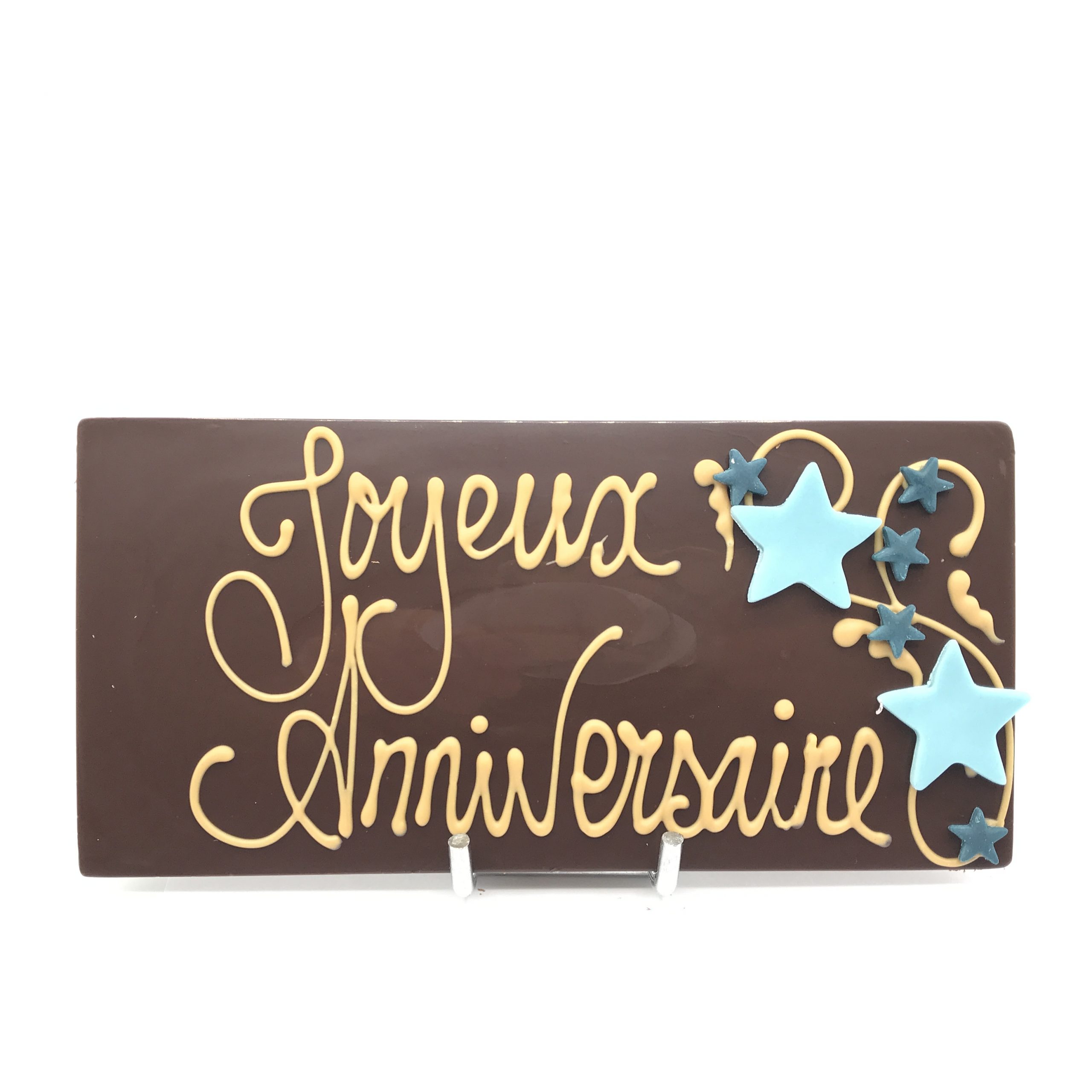 Carte Joyeux Anniversaire En Chocolat La Muscadine
